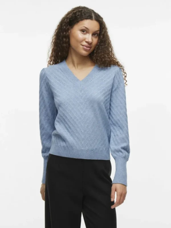 VILA Knitwear^V-NECK KNITTED PULLOVER