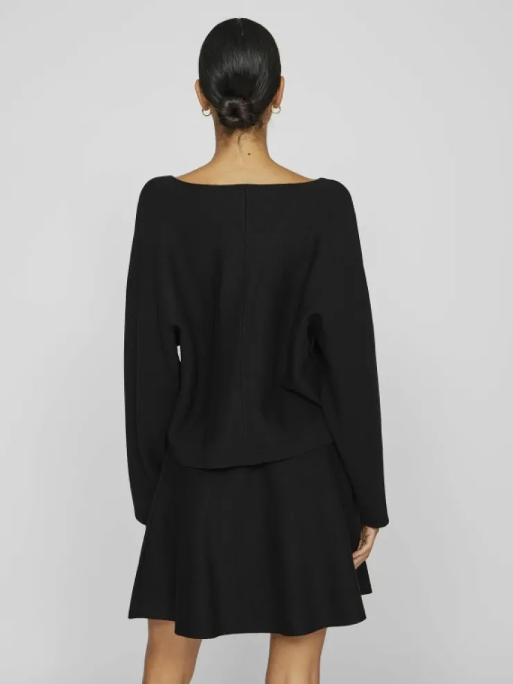 VILA Knitwear^V-NECK KNITTED PULLOVER