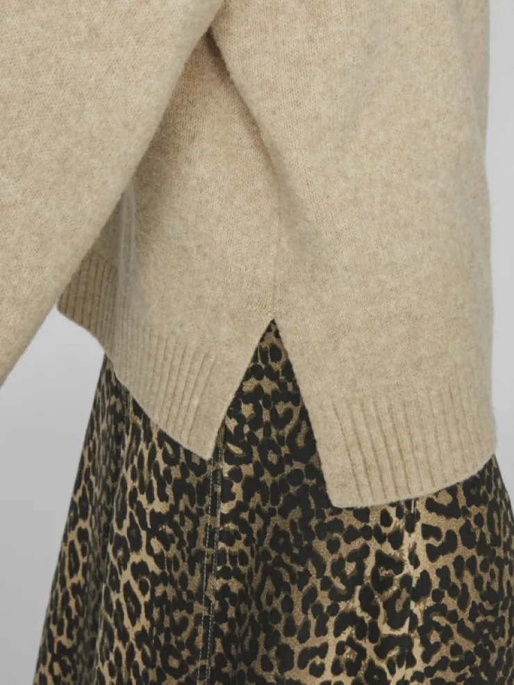 VILA Knitwear^V-NECK KNITTED PULLOVER