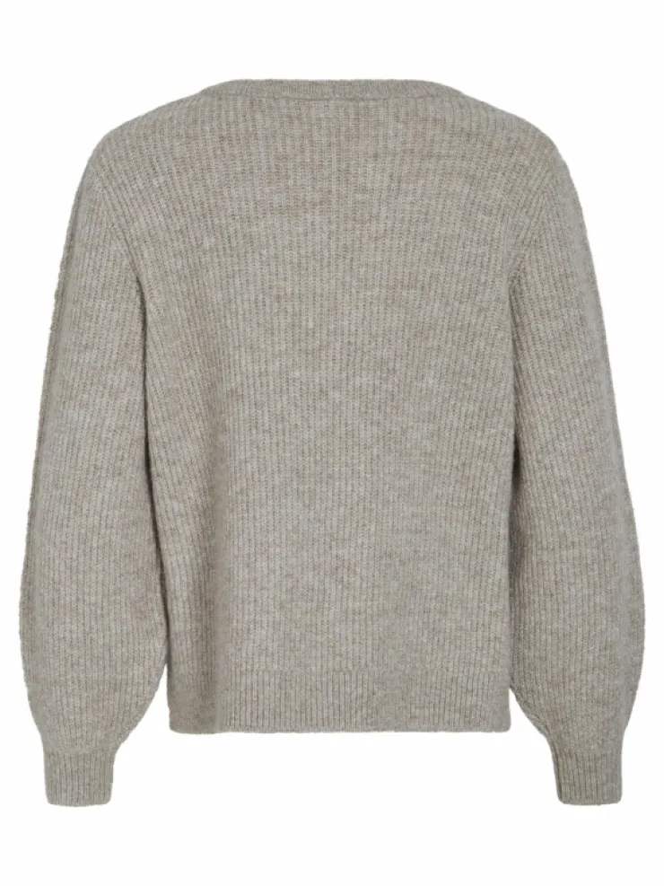 VILA Knitwear^V-NECK KNITTED PULLOVER