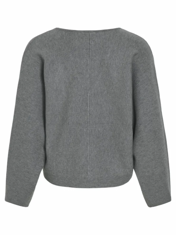 VILA Knitwear^V-NECK KNITTED PULLOVER