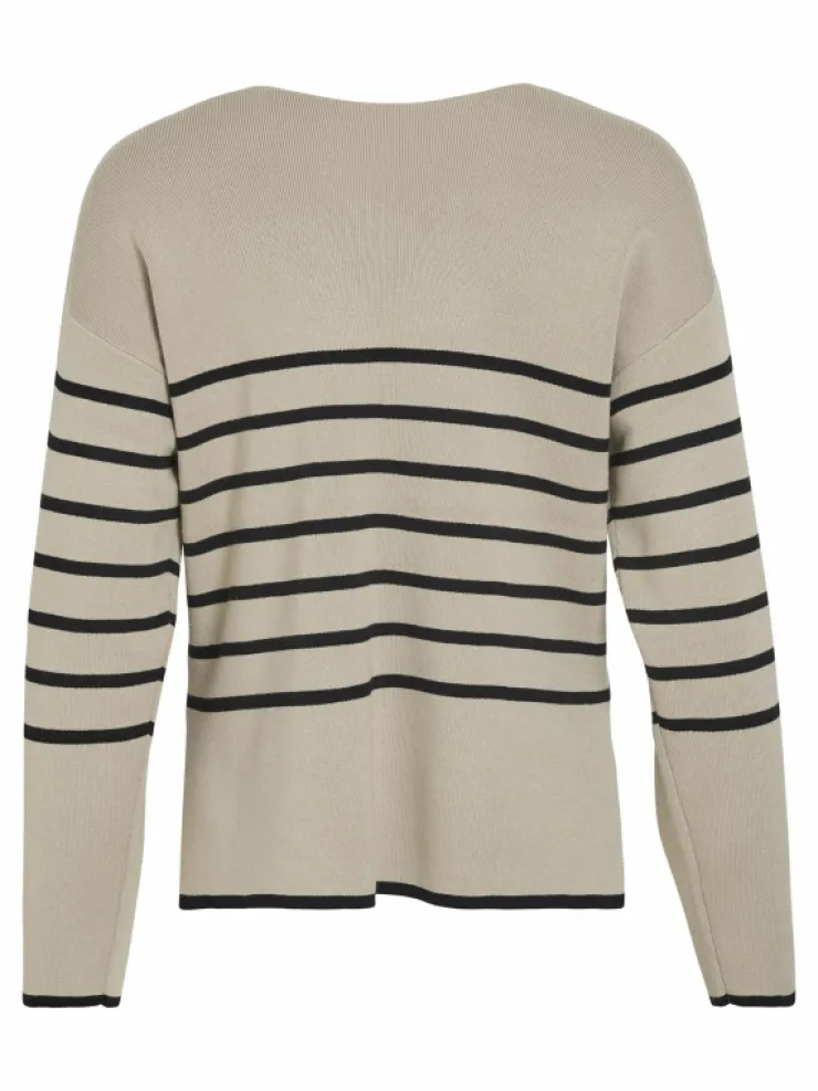 VILA Knitwear^V-NECK KNITTED PULLOVER