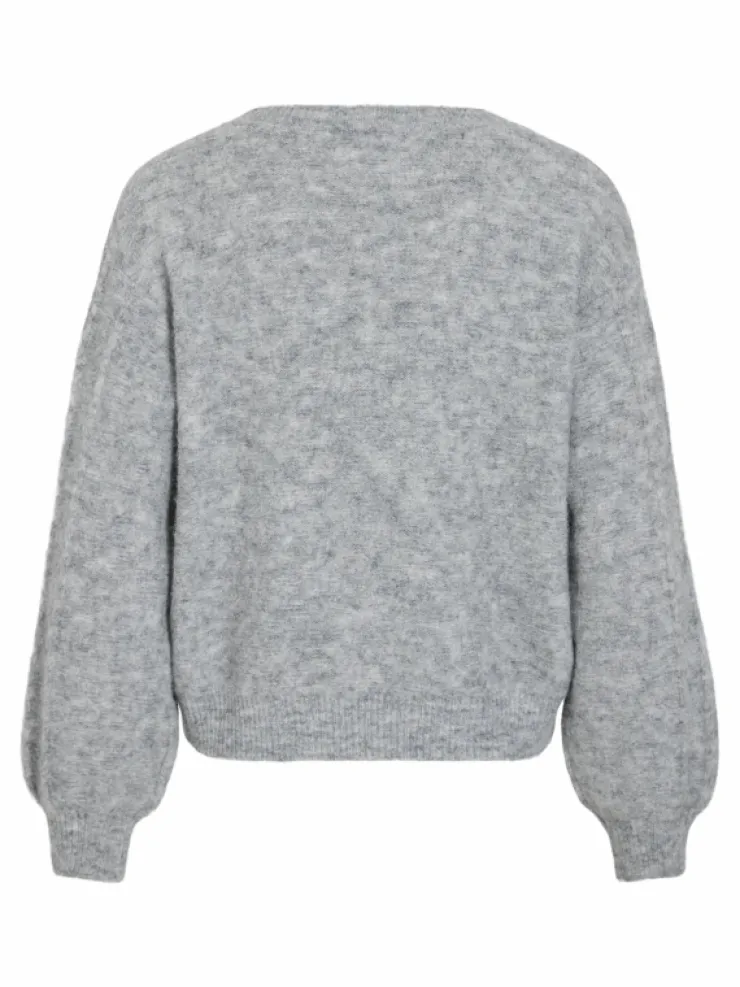 VILA Knitwear^V-NECK KNITTED PULLOVER