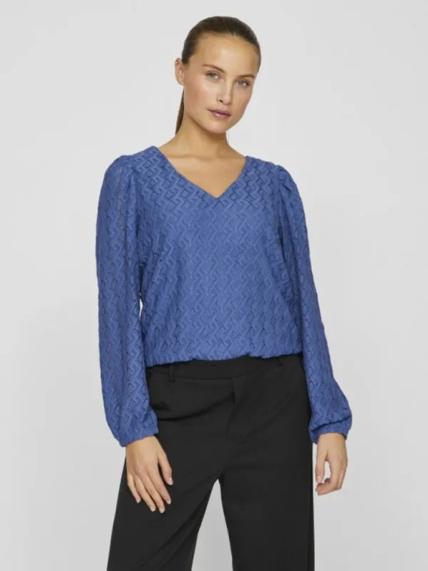 VILA Tops & T-shirts^V-NECK LONG SLEEVED TOP