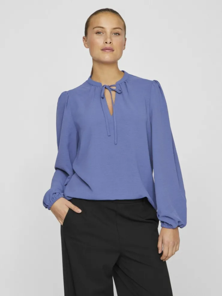 VILA Tops & T-shirts^V-NECK LONG SLEEVED TOP