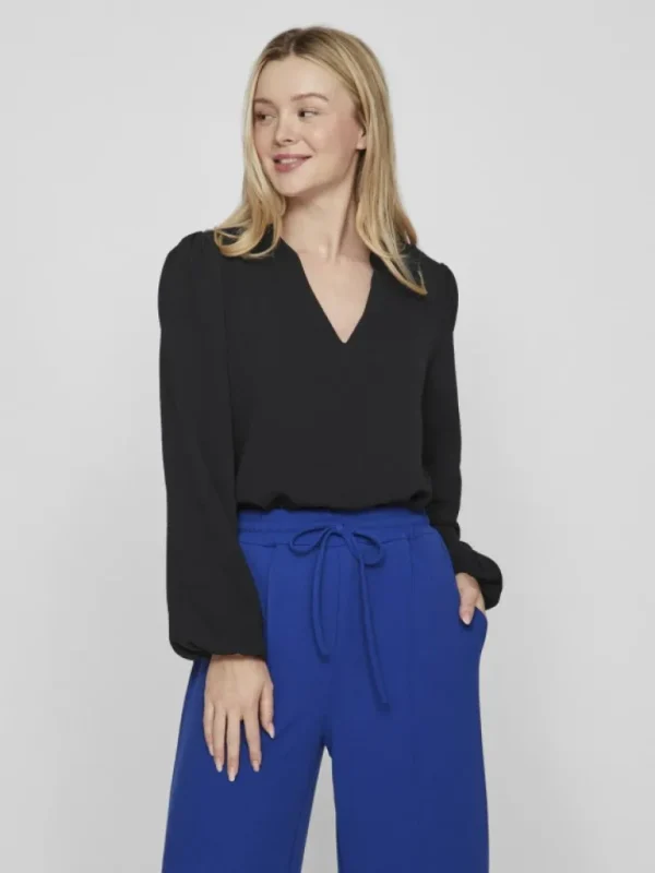 VILA Tops & T-shirts^V-NECK LONG SLEEVED TOP
