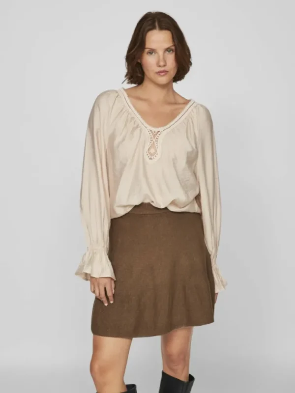 VILA Tops & T-shirts^V-NECK LONG SLEEVED TOP