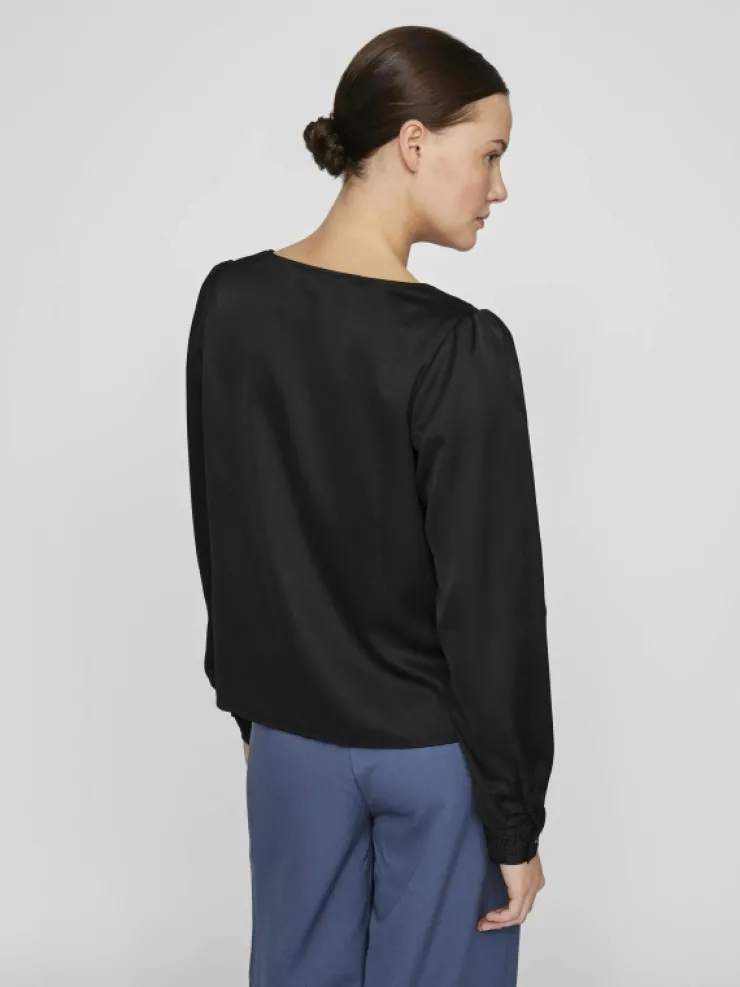 VILA Tops & T-shirts^V-NECK LONG SLEEVED TOP