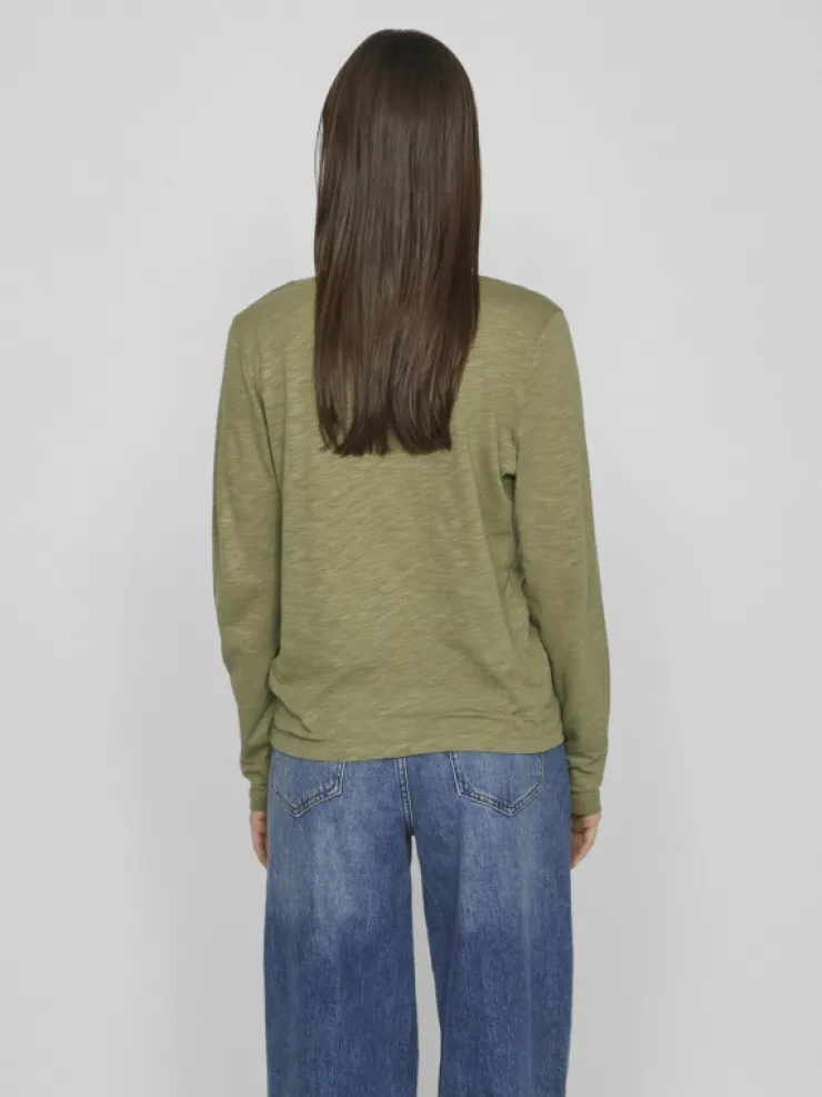 VILA Tops & T-shirts^V-NECK LONG SLEEVED TOP