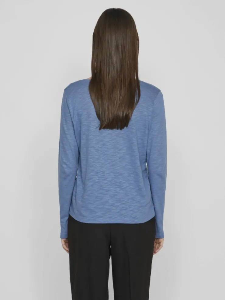 VILA Tops & T-shirts^V-NECK LONG SLEEVED TOP