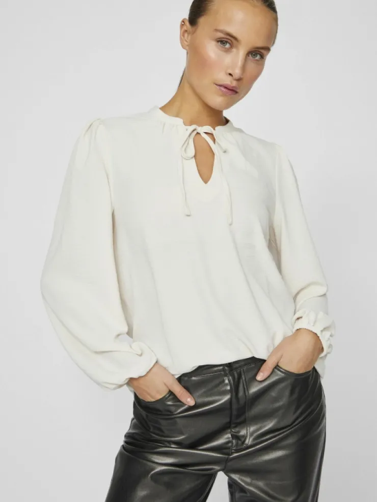 VILA Tops & T-shirts^V-NECK LONG SLEEVED TOP