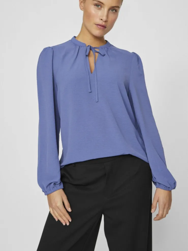 VILA Tops & T-shirts^V-NECK LONG SLEEVED TOP
