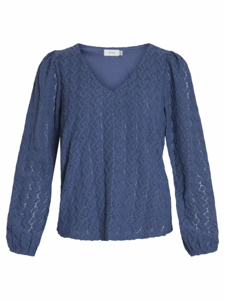 VILA Tops & T-shirts^V-NECK LONG SLEEVED TOP