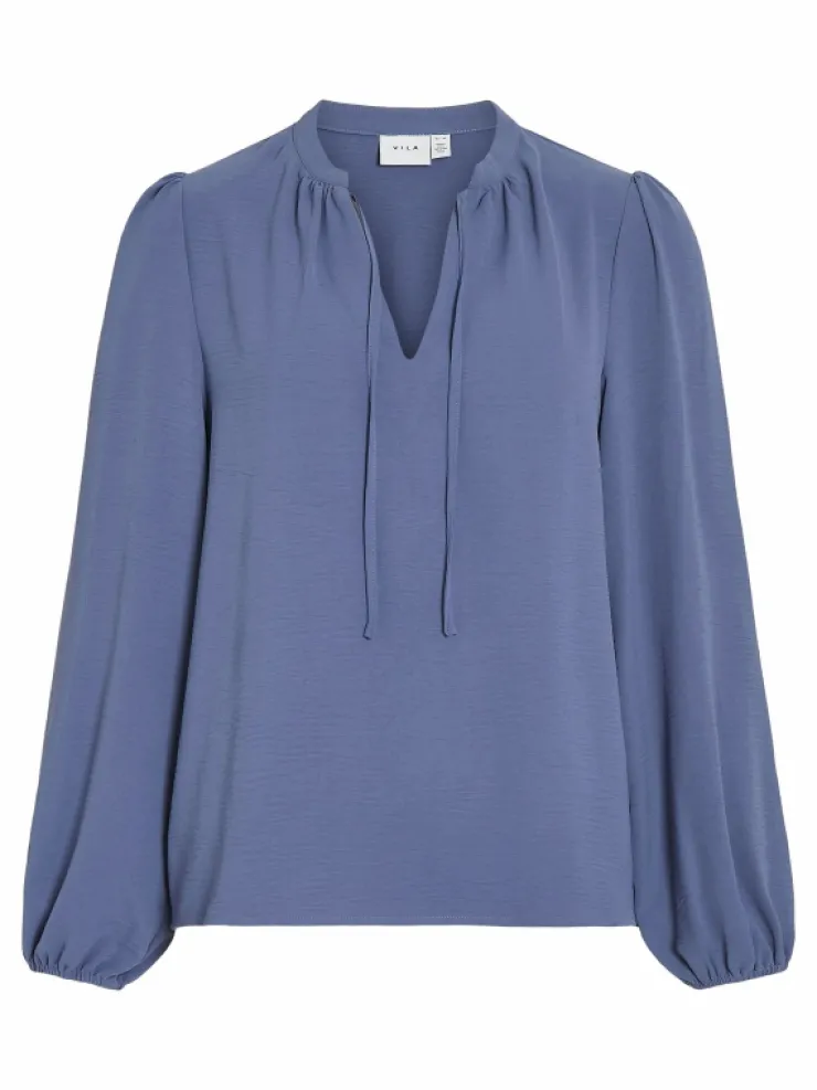 VILA Tops & T-shirts^V-NECK LONG SLEEVED TOP