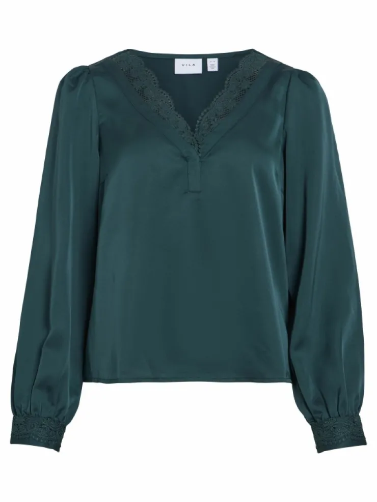 VILA Tops & T-shirts^V-NECK LONG SLEEVED TOP