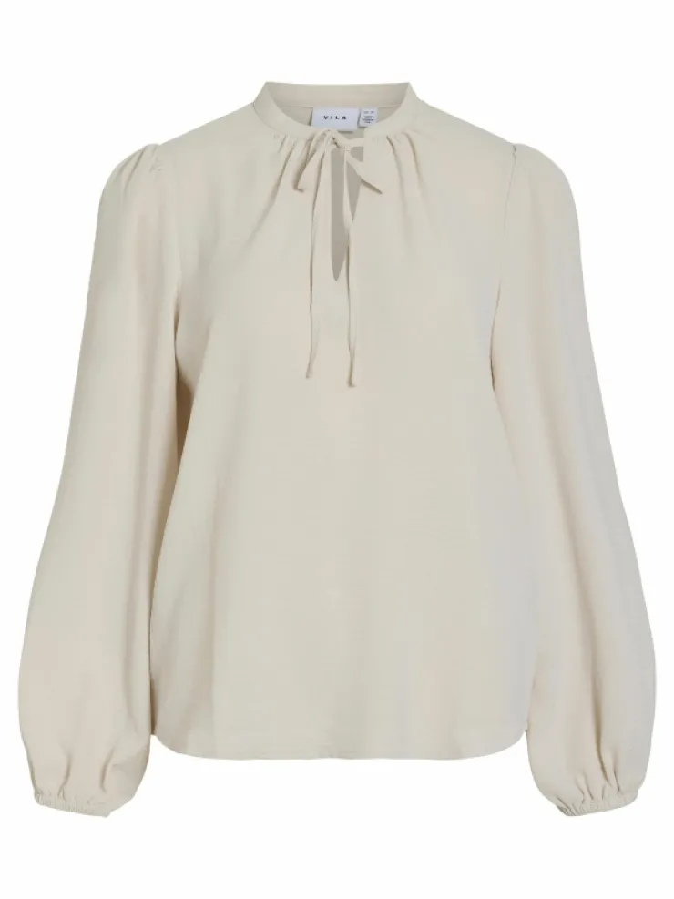 VILA Tops & T-shirts^V-NECK LONG SLEEVED TOP