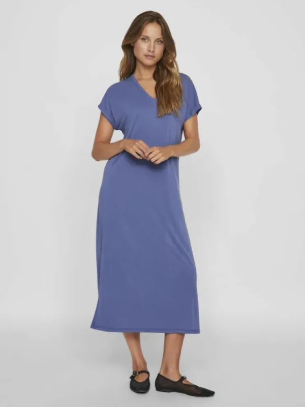 VILA Dresses^V-NECK MIDI DRESS