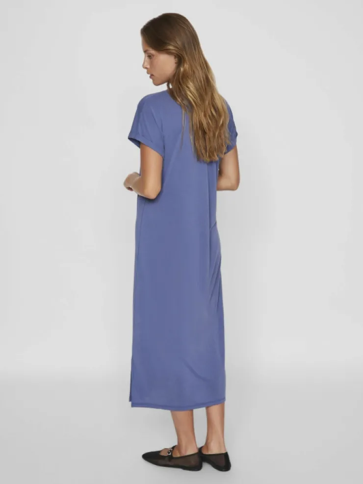 VILA Dresses^V-NECK MIDI DRESS
