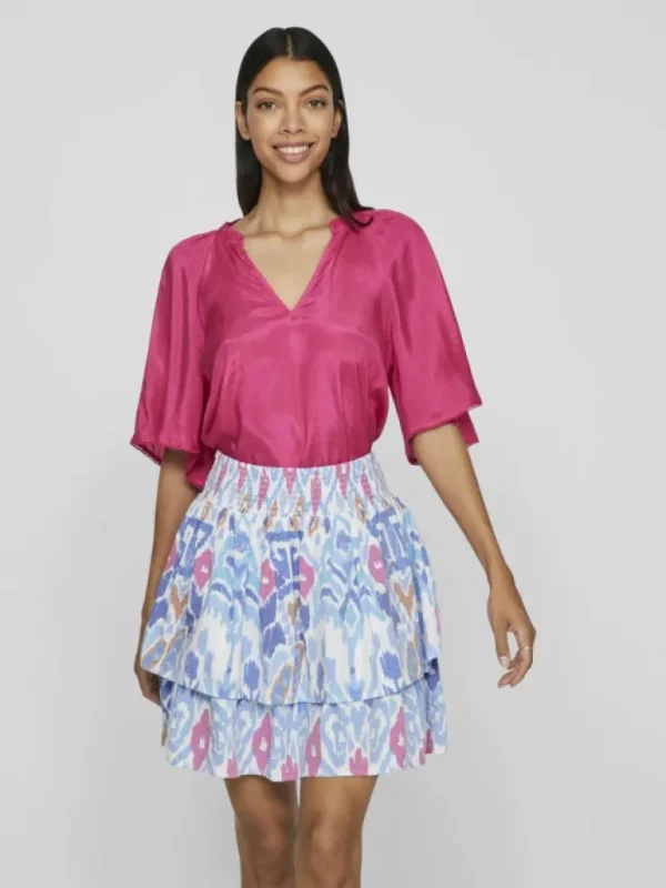 VILA Tops & T-shirts^V-NECK SHORT SLEEVED TOP