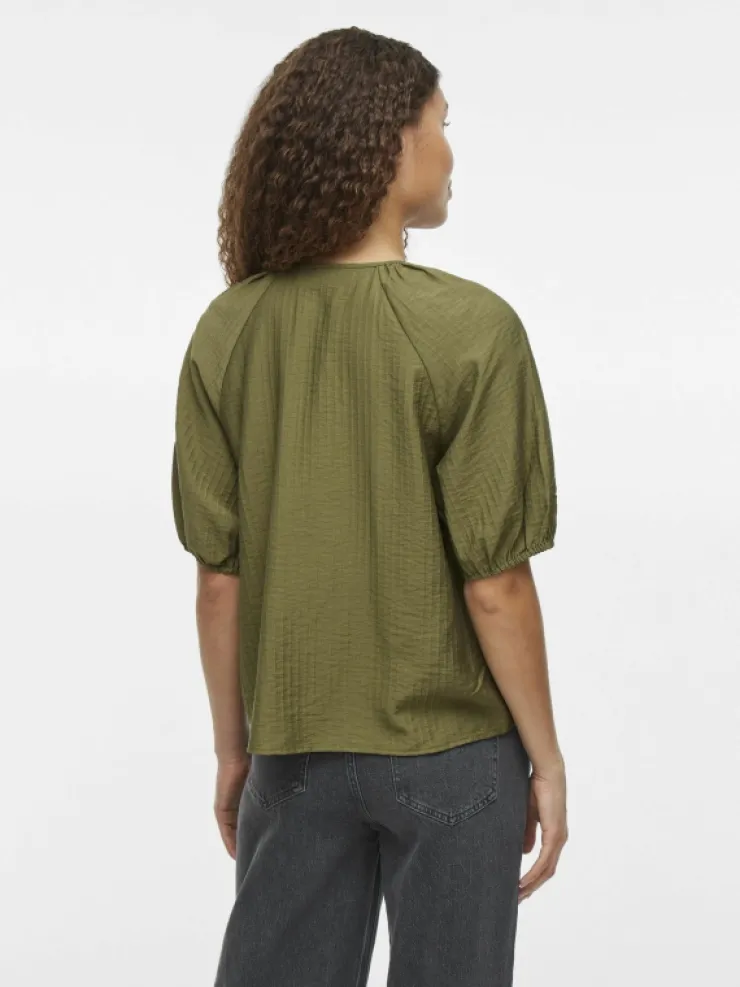 VILA Tops & T-shirts^V-NECK SHORT SLEEVED TOP