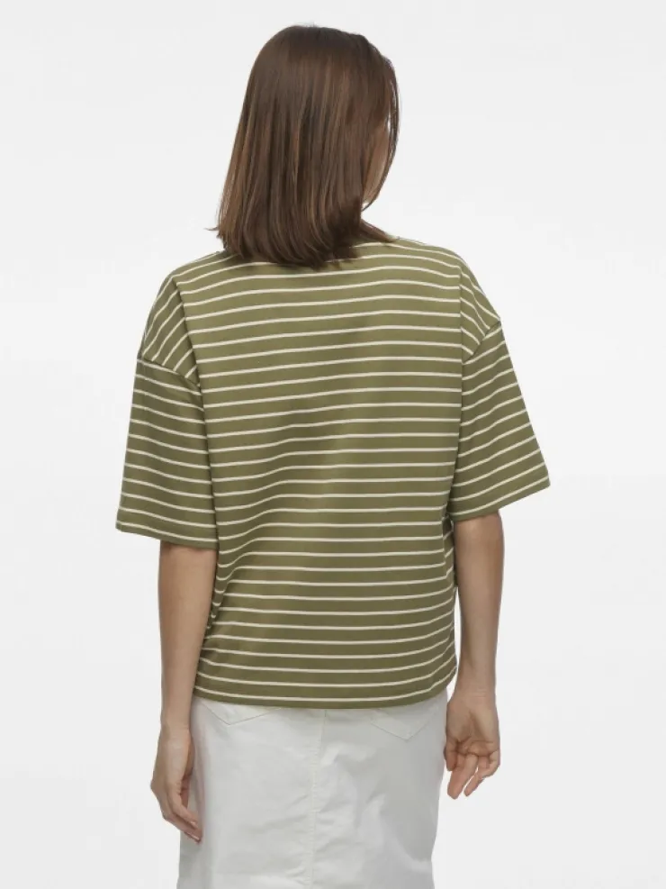 VILA Tops & T-shirts^V-NECK SHORT SLEEVED TOP