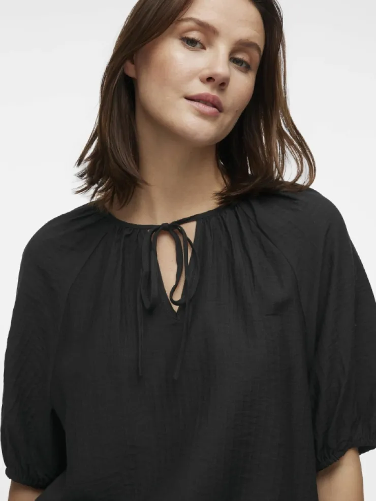 VILA Tops & T-shirts^V-NECK SHORT SLEEVED TOP