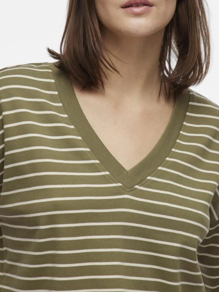 VILA Tops & T-shirts^V-NECK SHORT SLEEVED TOP