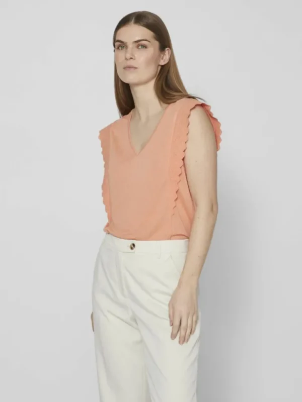 VILA Tops & T-shirts^V-NECK SLEEVELESS TOP
