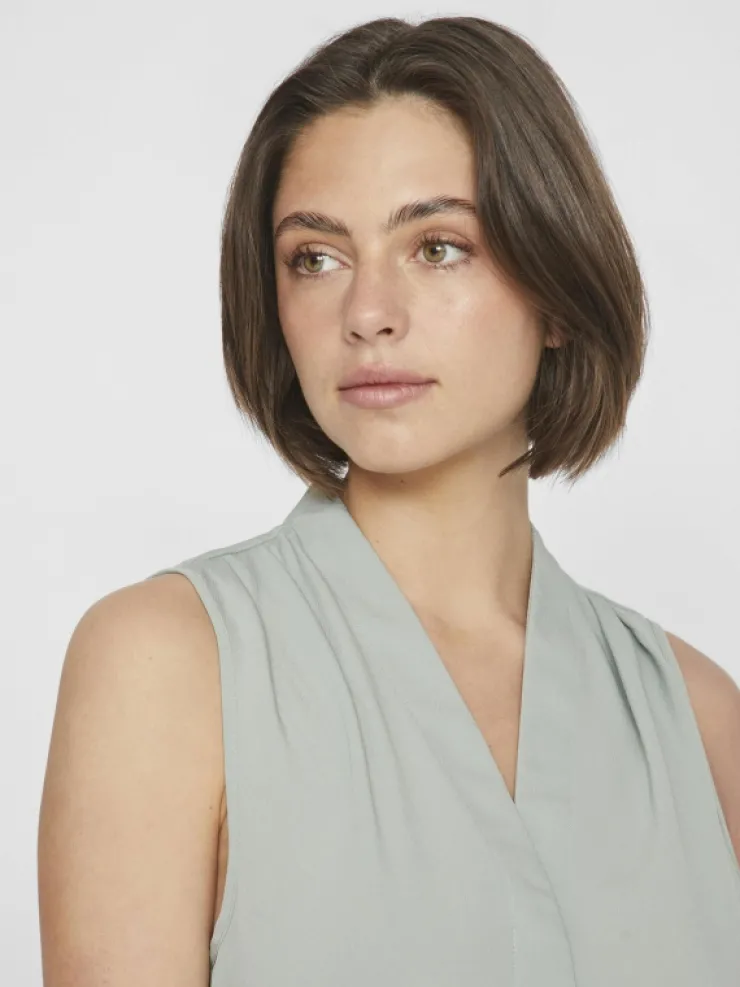 VILA Tops & T-shirts^V-NECK SLEEVELESS TOP