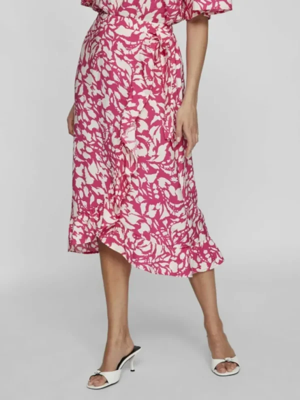VILA Skirts^WRAP MIDI SKIRT
