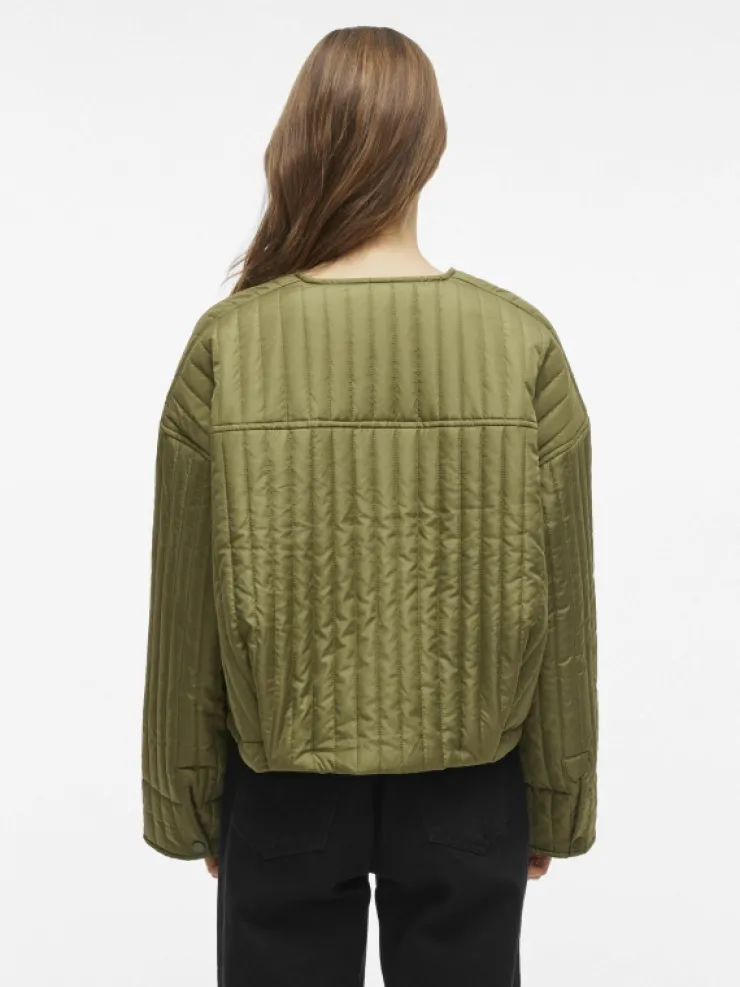 VILA Jackets & Coats^ZIPPER BOMBER JACKET
