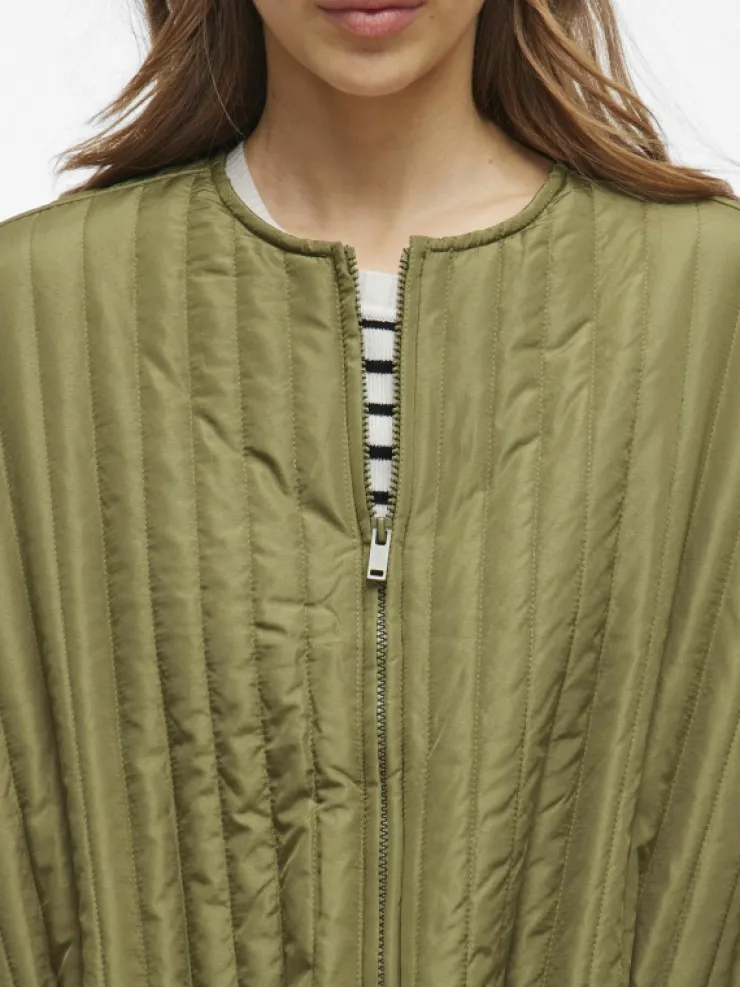 VILA Jackets & Coats^ZIPPER BOMBER JACKET