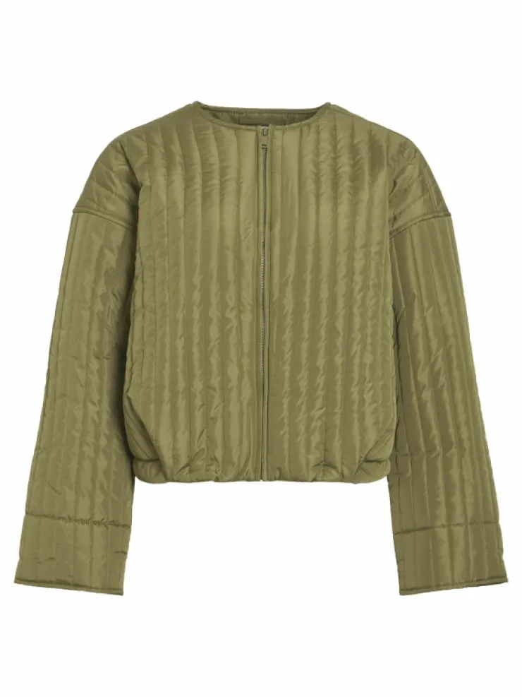 VILA Jackets & Coats^ZIPPER BOMBER JACKET