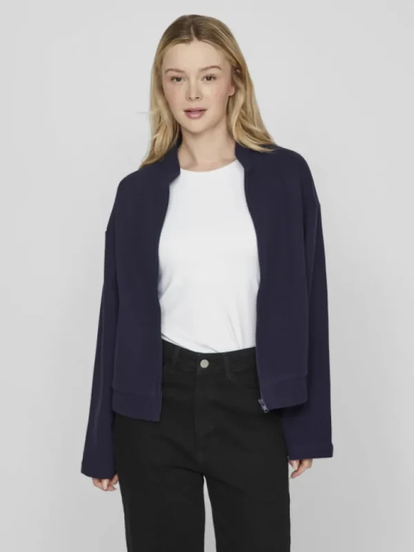 VILA Jackets & Coats^ZIPPER BOMBER JACKET