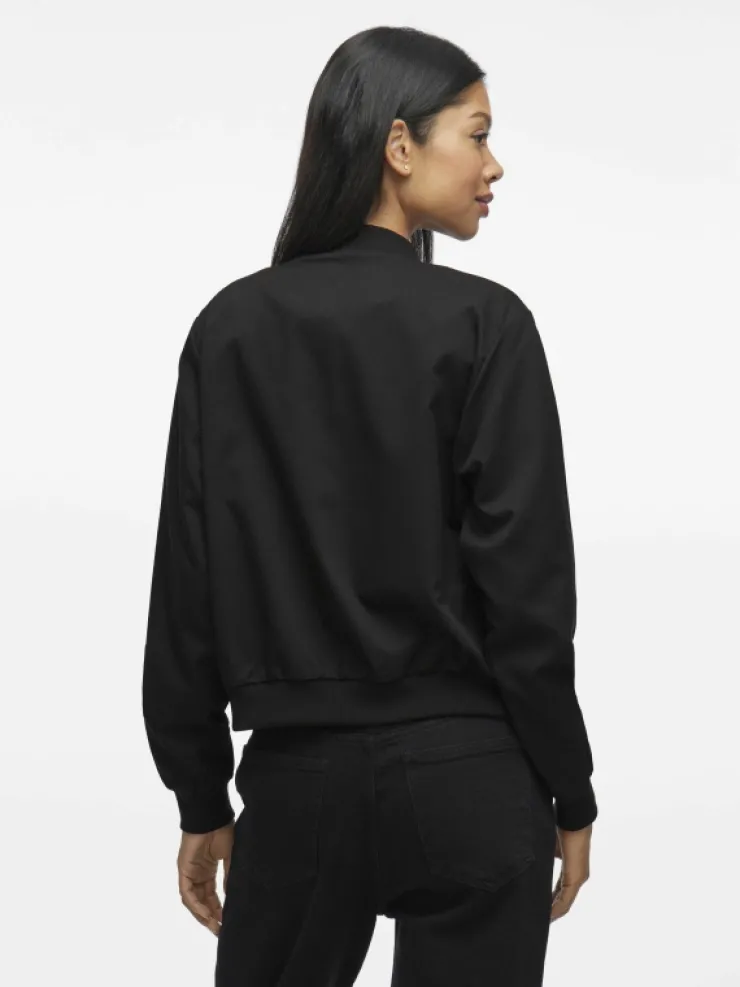 VILA Jackets & Coats^ZIPPER BOMBER JACKET