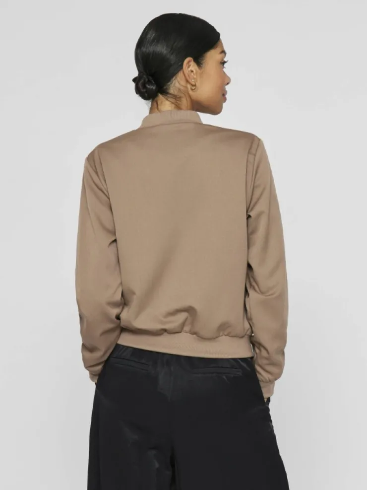 VILA Jackets & Coats^ZIPPER BOMBER JACKET