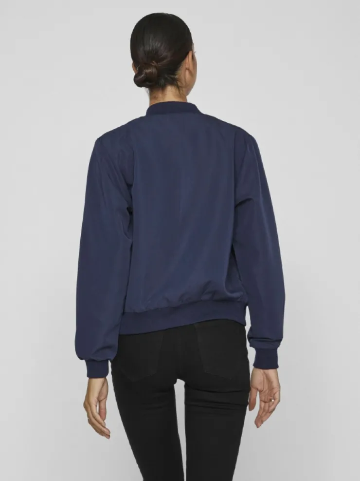 VILA Jackets & Coats^ZIPPER BOMBER JACKET