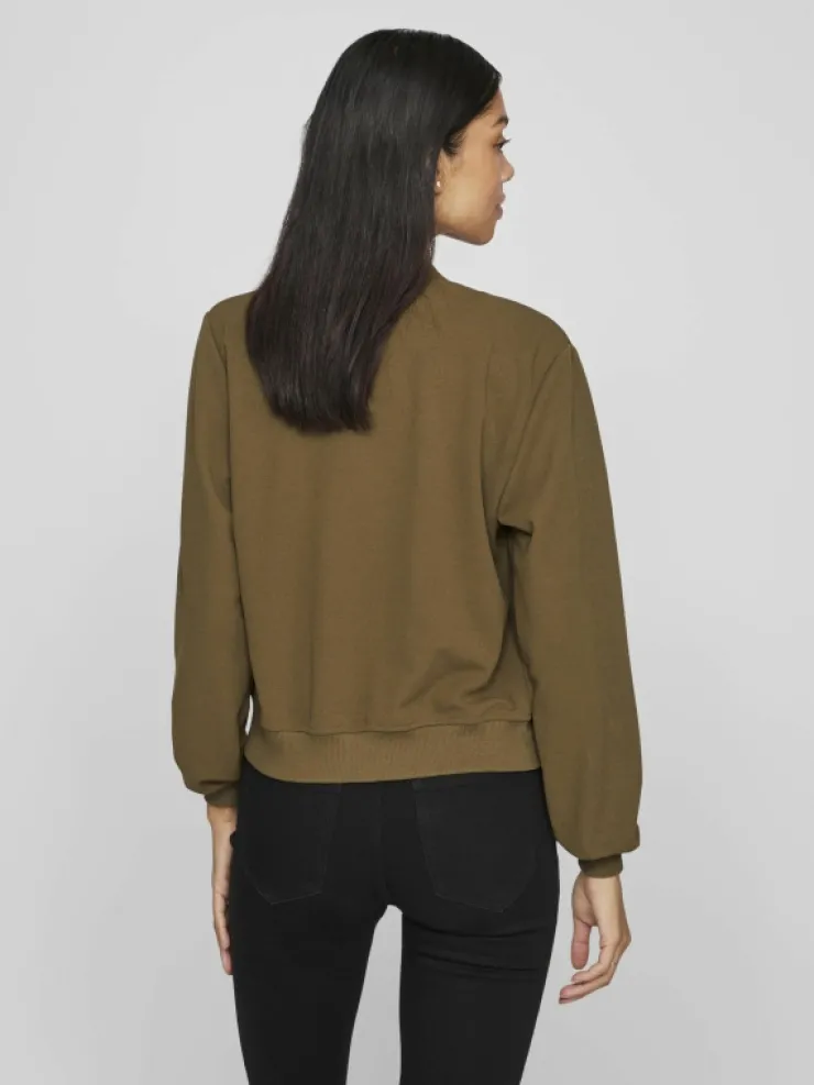 VILA Jackets & Coats^ZIPPER BOMBER JACKET
