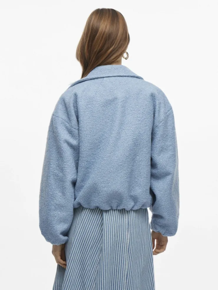 VILA Jackets & Coats^ZIPPER BOMBER JACKET