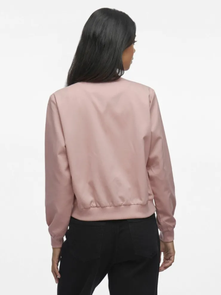 VILA Jackets & Coats^ZIPPER BOMBER JACKET