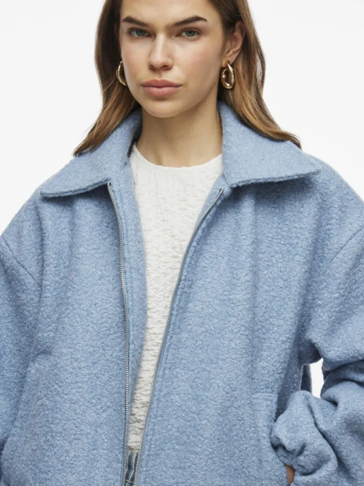 VILA Jackets & Coats^ZIPPER BOMBER JACKET