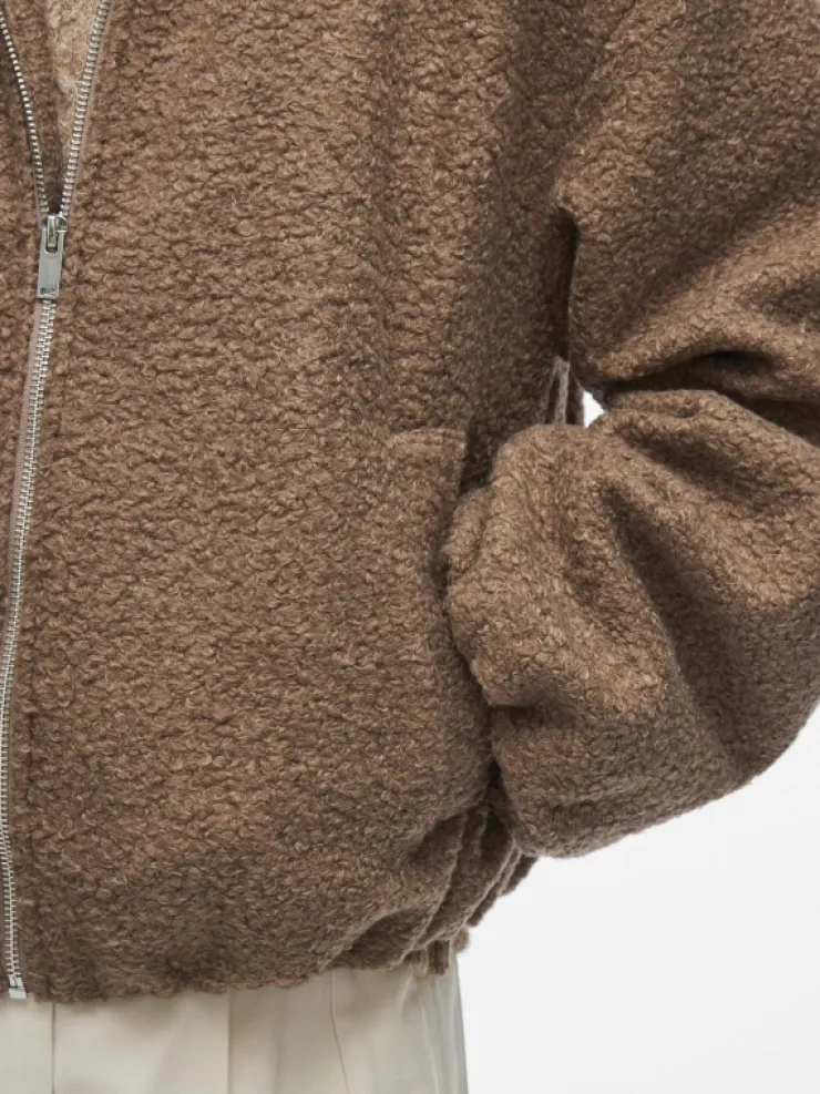 VILA Jackets & Coats^ZIPPER BOMBER JACKET