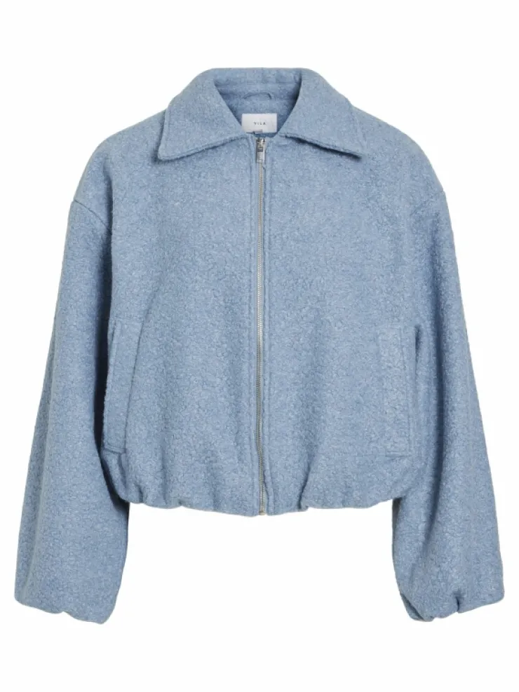 VILA Jackets & Coats^ZIPPER BOMBER JACKET