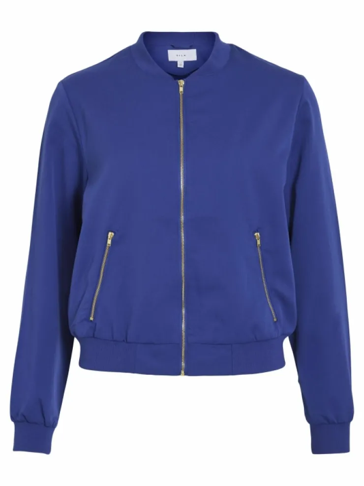 VILA Jackets & Coats^ZIPPER BOMBER JACKET