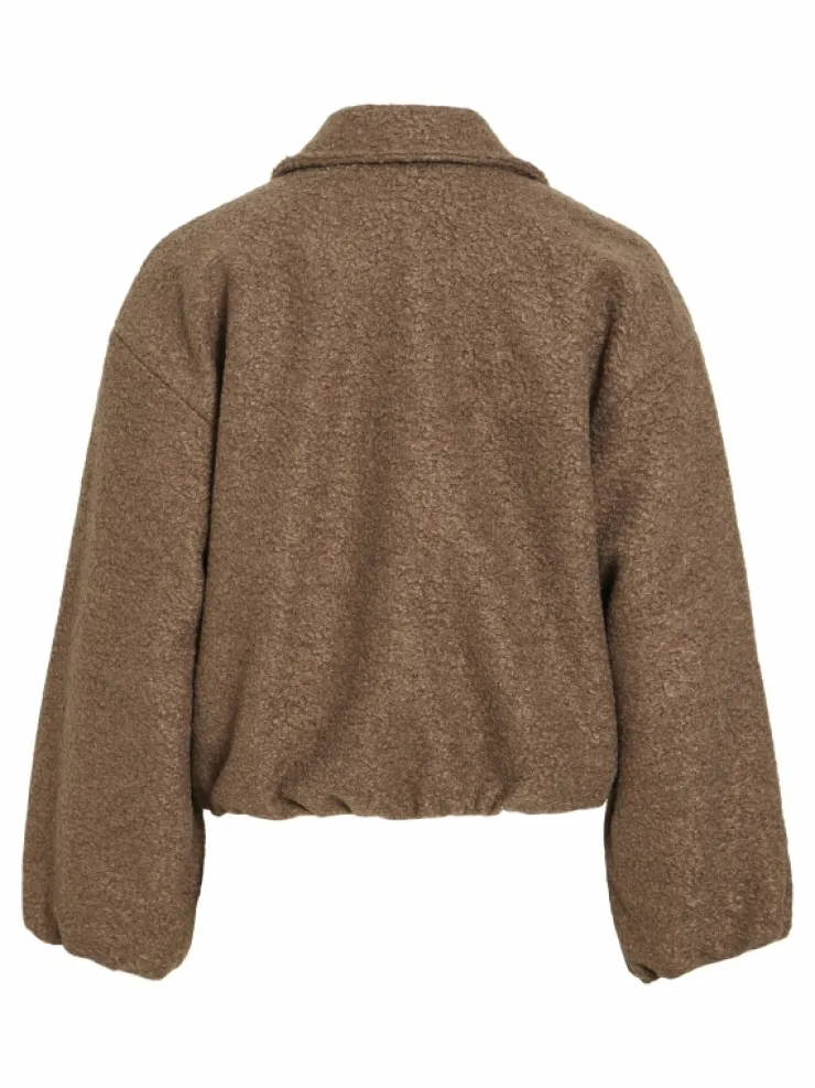 VILA Jackets & Coats^ZIPPER BOMBER JACKET