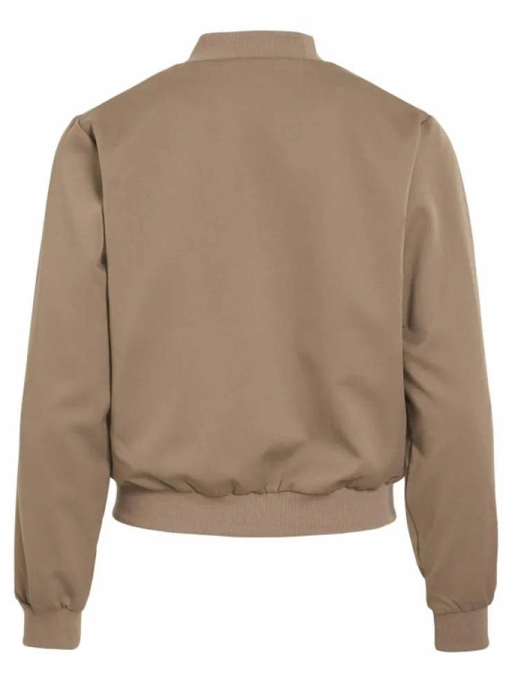 VILA Jackets & Coats^ZIPPER BOMBER JACKET