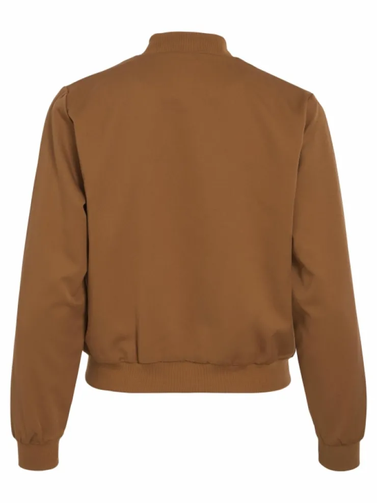 VILA Jackets & Coats^ZIPPER BOMBER JACKET