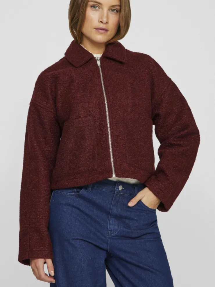 VILA Jackets & Coats^ZIPPER JACKET