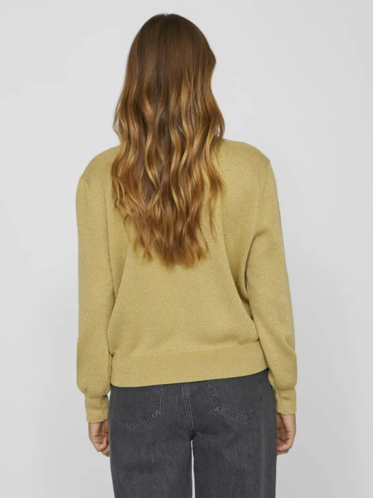 VILA Knitwear^ZIPPER KNITTED CARDIGAN