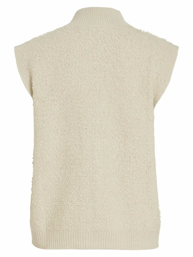 VILA Knitwear^ZIPPER WAISTCOAT